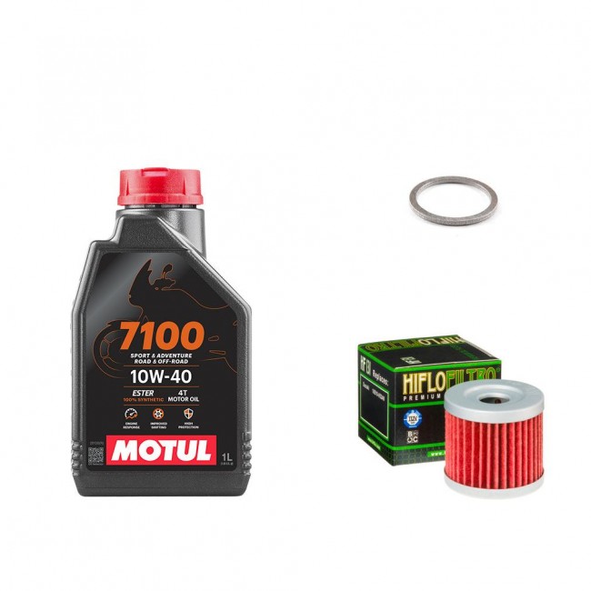 Pack Vidange Suzuki GN125 1987 à 2001 - Motul 7100