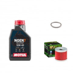 Pack Vidange Suzuki GN125 1987 à 2001 - MOTUL NGEN 7