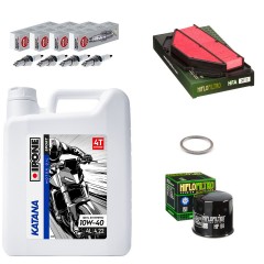 Kit entretien révision Suzuki GSR750 2011 à 2016 - Ipone Katana