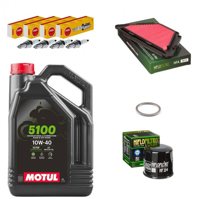 Kit entretien révision Yamaha XJ6 2009 à 2016 - MOTUL 5100