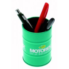 Mini fût décoratif porte stylo MOTOREX