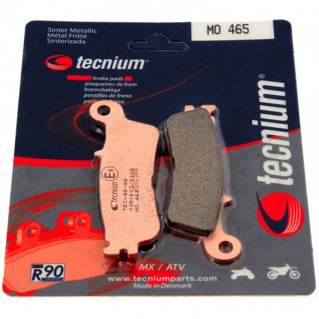 Plaquettes de frein avant Tecnium MO465