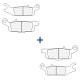 Pack Plaquettes Avant CL Brakes Yamaha 700 Grizzly