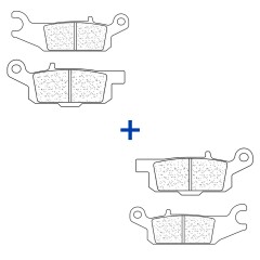 Pack Plaquettes Avant CL Brakes Yamaha 700 Grizzly