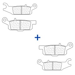 Pack Plaquettes Arrière CL Brakes Yamaha 700 Grizzly