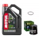 Pack Vidange Yamaha YFM 660 Grizzly 2002 à 2006 - Motul 5100