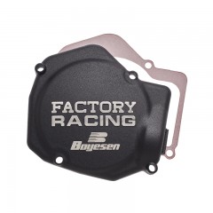 Couvercle de carter d'allumage BOYESEN Factory Racing - noir