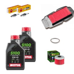 Kit entretien révision Honda Varadero 125 2007 à 2016 - MOTUL 5100