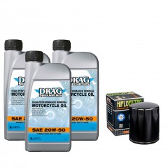 Pack vidange Harley Sportster 84/20 - Mineral - Noir