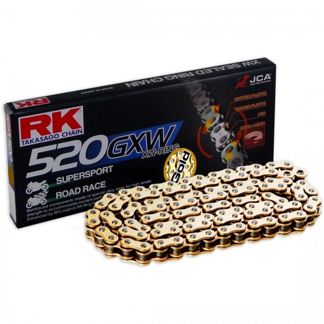 Chaine de transmission RK 520 GXW 112