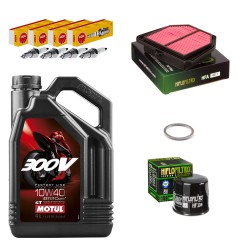 Kit entretien révision Yamaha FZ8 2010 à 2016 - Motul 300V