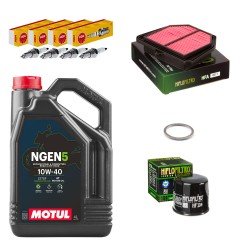Kit entretien révision Yamaha FZ8 2010 à 2016 - Motul NGEN5