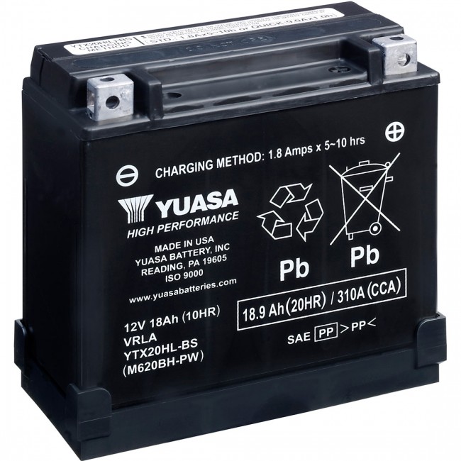 Batterie YUASA YTX20HL FA