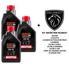 Pack entretien complet METROPOLIS - Motul Scooter Power