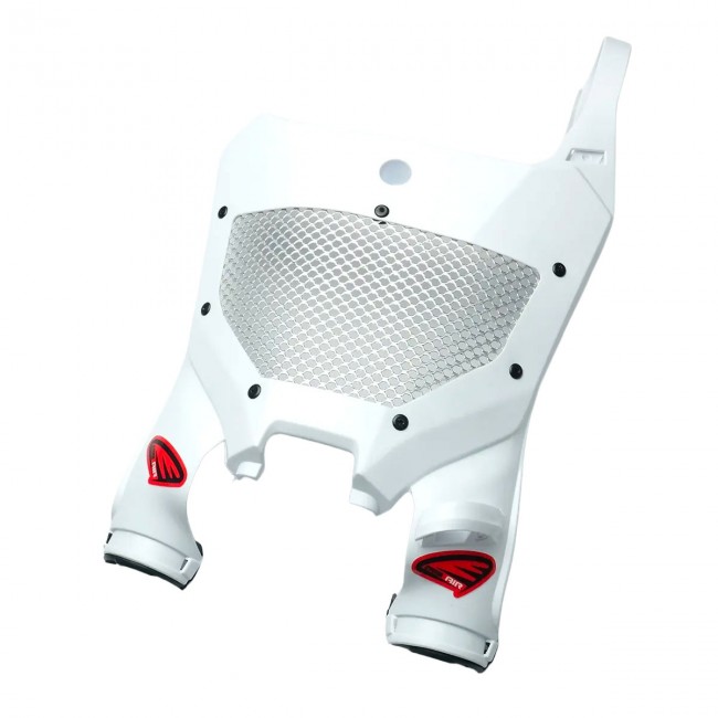 Plaque Numéro Frontale Cycra Stadium Vented - Honda CRF - Blanc