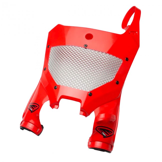 Plaque Numéro Frontale Cycra Stadium Vented - Honda CRF - Rouge