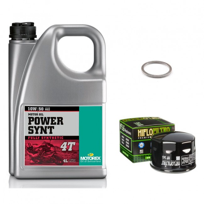 Pack Vidange Aprilia Tuareg 660 - MOTOREX Power Synt