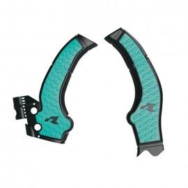 Protections de cadre RTECH KOVE 800X - Noir/Bleu