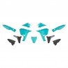 Kit plastique RTECH KOVE 800X - Bleu