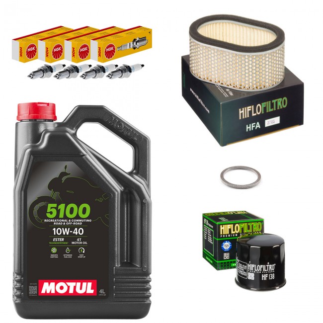 Kit entretien révision Suzuki GSXR 600 1997 à 2000 - MOTUL 5100