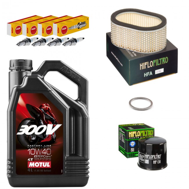 Kit entretien révision Suzuki GSXR 600 1997 à 2000 - MOTUL 300V