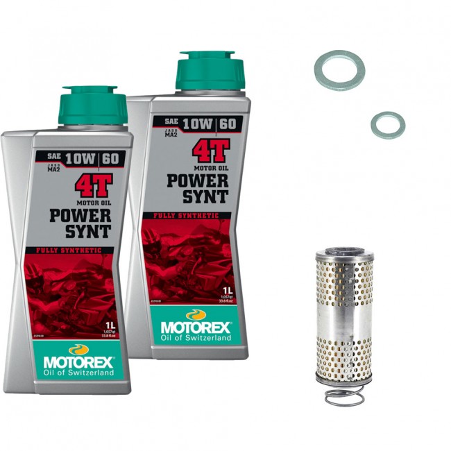 Pack vidange MOTO GUZZI V9 850 2016 à 2024 - MOTOREX Power Synt