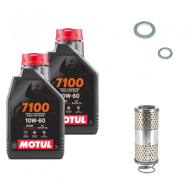 Pack vidange MOTO GUZZI V85 850 TT 2019 à 2024 - MOTUL 7100