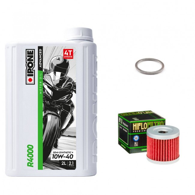 Pack Vidange Suzuki GSX-R 125 - Ipone R4000