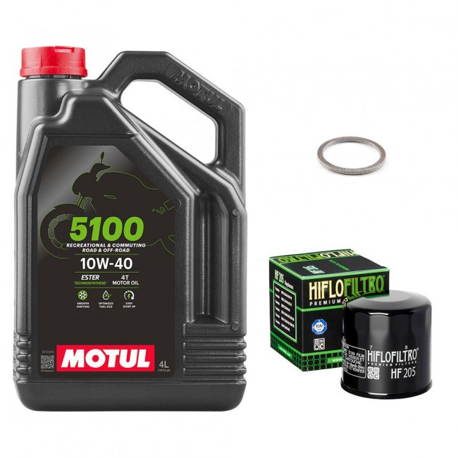 Pack Vidange Yamaha MT 09 - Motul 5100