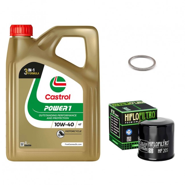 Pack Vidange Yamaha MT 09 - CASTROL POWER 1