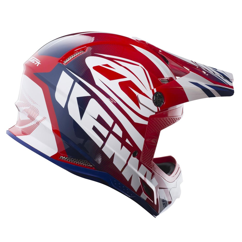 Casque Kenny Track Rouge 2018 Moto And Co