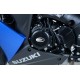 Couvre-carter gauche R&G RACING noir Suzuki Gsx-s 1000