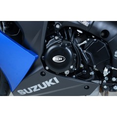 Couvre-carter gauche R&G RACING noir Suzuki Gsx-s 1000