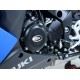 Couvre-carter gauche R&G RACING noir Suzuki Gsx-s 1000