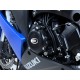 Couvre-carter gauche R&G RACING noir Suzuki Gsx-s 1000