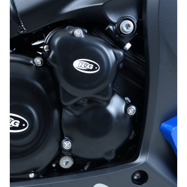 Couvres-carter droit R&G RACING noir Suzuki GSX1000S