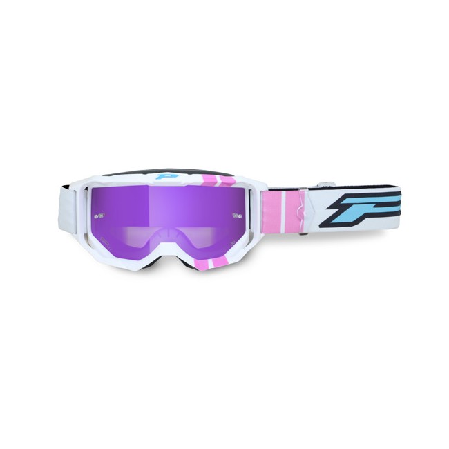 Masque PROGRIP 3300 Vision Blanc/Violet