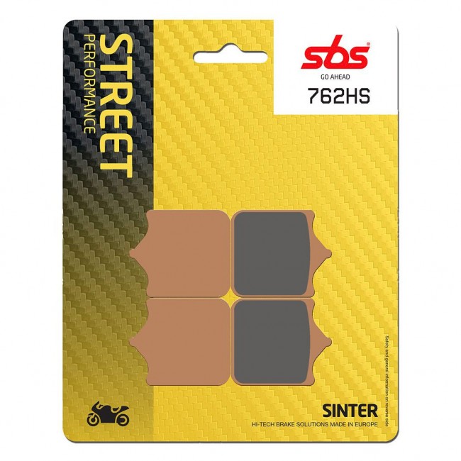 Plaquettes de frein avant SBS 762 HS
