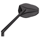 Rétroviseur de guidon HIGHSIDER pro Victory-X - noir - l'unité