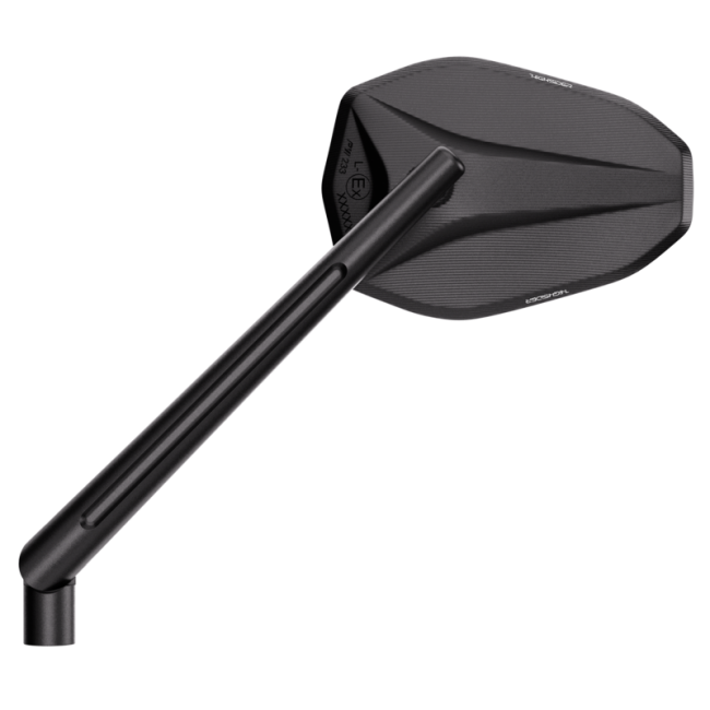 Rétroviseur de guidon HIGHSIDER pro Victory-X - noir - l'unité