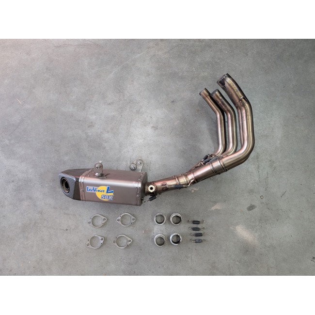 Ligne Complète YAMAHA XJ6 LEOVINCE CARBONE / INOX