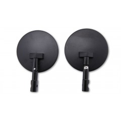 Rétroviseur d'embout de guidon HIGHSIDER smart Superbike - noir
