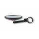Rétroviseur d'embout de guidon HIGHSIDER smart Circula-P - noir