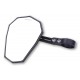 Rétroviseur d'embout de guidon HIGHSIDER pro Stealth-X5 court - noir - l'unité