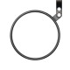 Rétroviseur d'embout de guidon HIGHSIDER smart Circula-S court - noir