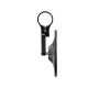 Rétroviseur d'embout de guidon HIGHSIDER smart Circula-S court - noir