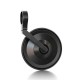 Rétroviseur d'embout de guidon HIGHSIDER smart Circula-S court - noir