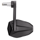 Rétroviseur d'embout de guidon HIGHSIDER pro Victory-Blast - noir - l'unité