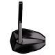 Rétroviseur embout de guidon HIGHSIDER pro Victory - noir