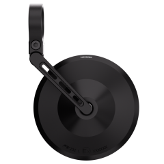 Rétroviseur d'embout de guidon HIGHSIDER pro Montana-Blast - noir - l'unité